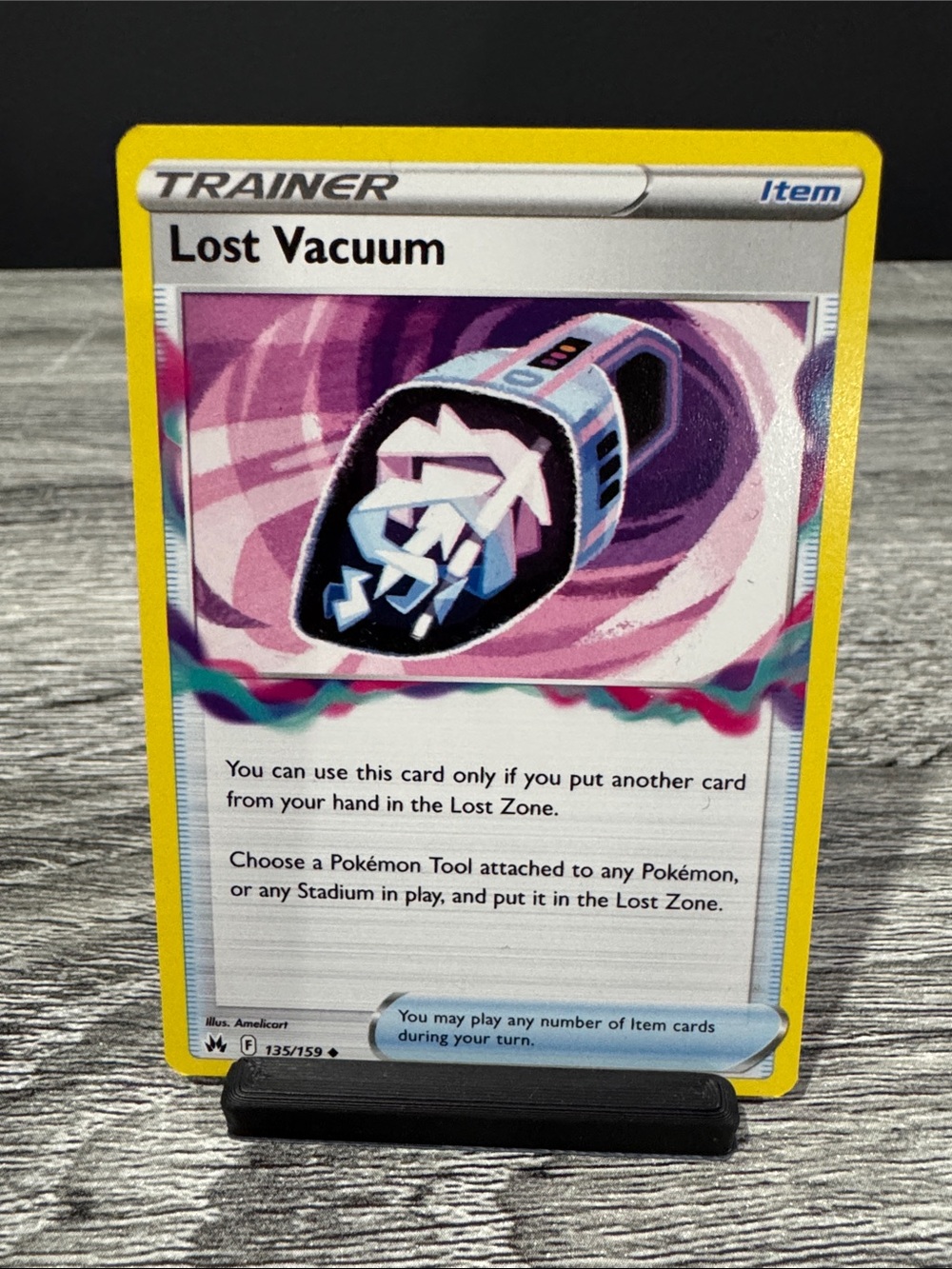 Pokémon | Crown Zenith Trainer (Item) #135/159: Lost Vacuum (2023) - Card